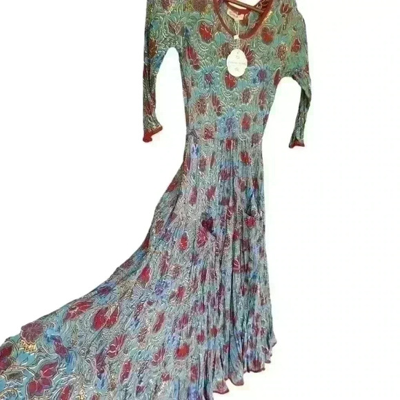 NWT Trade Cloth Sante Fe Dress Secret Garden - Picture 5 of 7